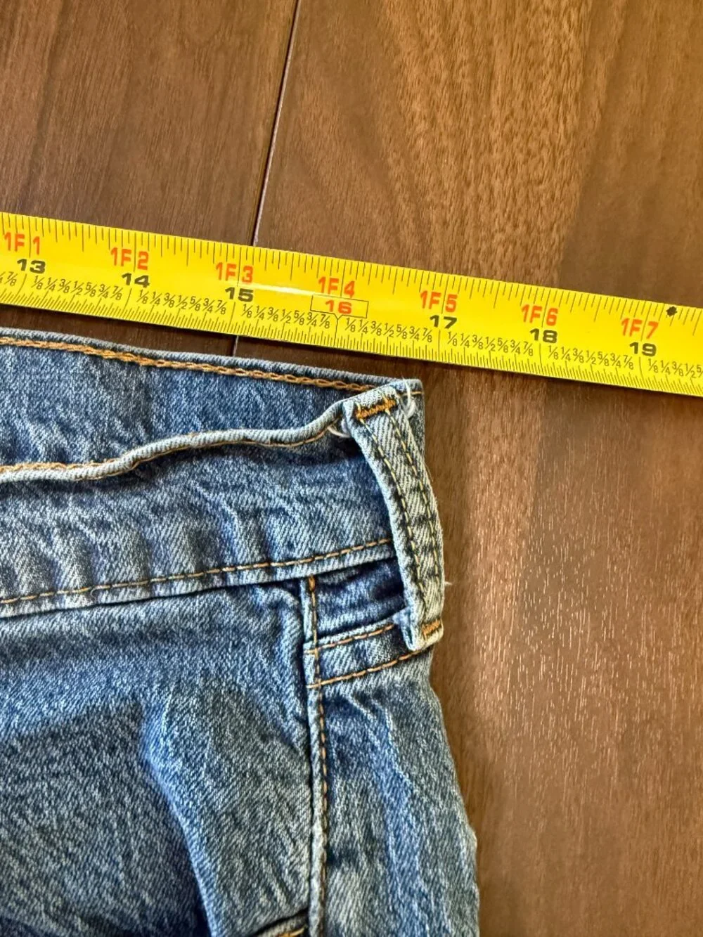 Levi Mens Jeans Medium Wash Blue 36x30 - Picture 10 of 15